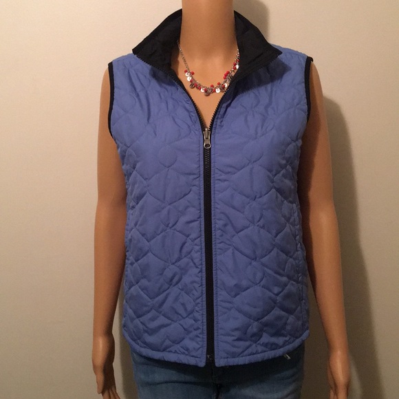 Reversible Black/Blue Vest - Picture 2 of 6